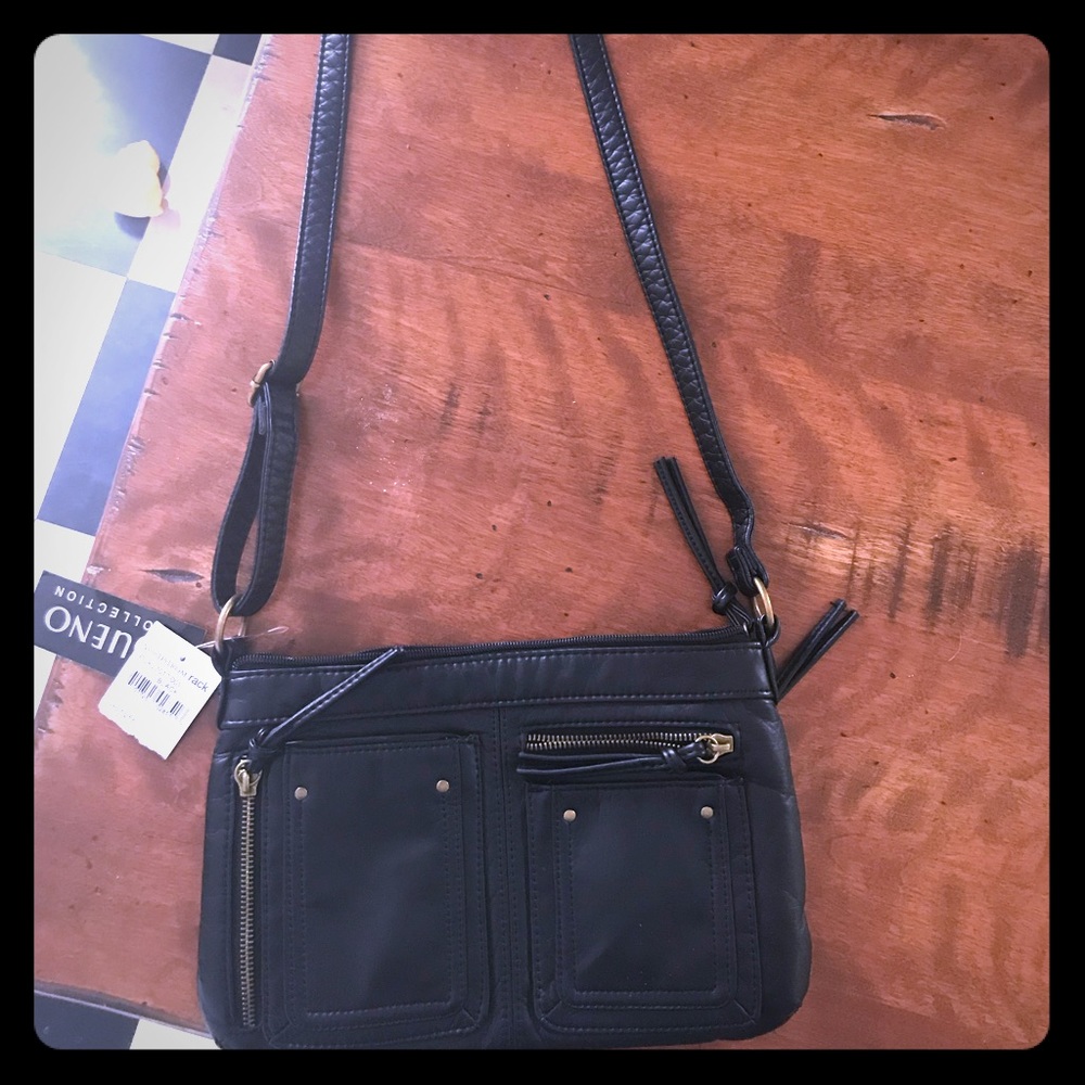 AWESOME DEAL!! BNWT Black cross body purse.